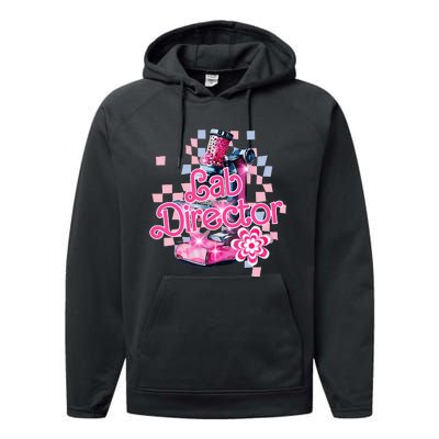 Retro Lab Director The Lab Is Everything Lab Week 2024 Performance Fleece Hoodie