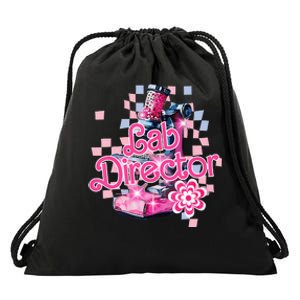 Retro Lab Director The Lab Is Everything Lab Week 2024 Drawstring Bag