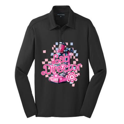 Retro Lab Director The Lab Is Everything Lab Week 2024 Silk Touch Performance Long Sleeve Polo