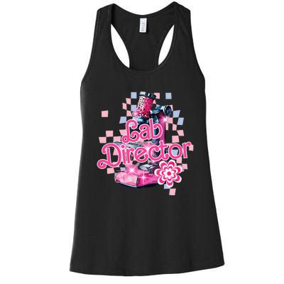 Retro Lab Director The Lab Is Everything Lab Week 2024 Women's Racerback Tank