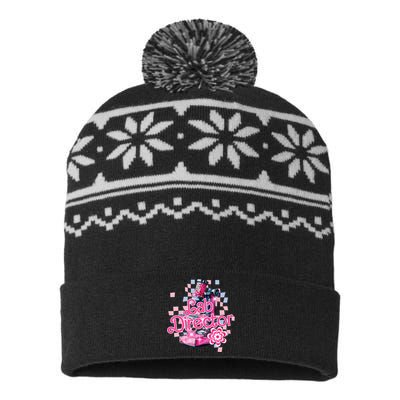 Retro Lab Director The Lab Is Everything Lab Week 2024 USA-Made Snowflake Beanie