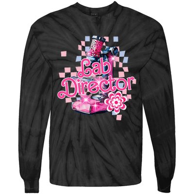 Retro Lab Director The Lab Is Everything Lab Week 2024 Tie-Dye Long Sleeve Shirt