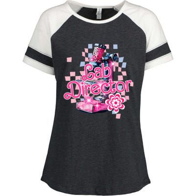 Retro Lab Director The Lab Is Everything Lab Week 2024 Enza Ladies Jersey Colorblock Tee