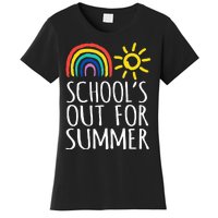 Retro Last Day Of School Schools Out For Summer Teacher Women's T-Shirt