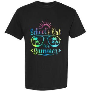 Retro Last Day Of School Schools Out Summer Teacher Garment-Dyed Heavyweight T-Shirt