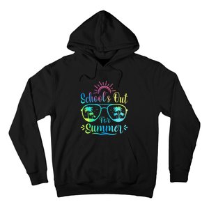 Retro Last Day Of School Schools Out Summer Teacher Hoodie