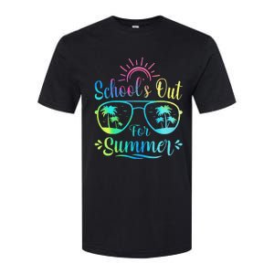 Retro Last Day Of School Schools Out Summer Teacher Softstyle CVC T-Shirt