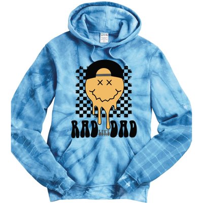 Rad Like Dad Funny Cute Baby Tie Dye Hoodie