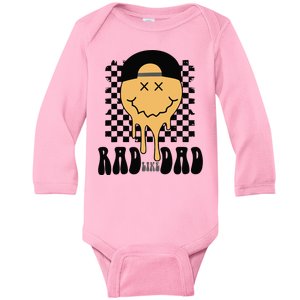 Rad Like Dad Funny Cute Baby Baby Long Sleeve Bodysuit