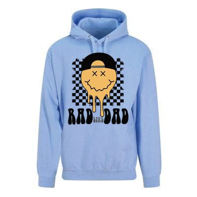 Rad Like Dad Funny Cute Baby Unisex Surf Hoodie