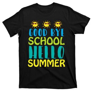 Retro Last Day of School Schools Out for Summer Teacher T-Shirt