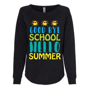 Retro Last Day of School Schools Out for Summer Teacher Womens California Wash Sweatshirt