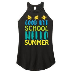 Retro Last Day of School Schools Out for Summer Teacher Women's Perfect Tri Rocker Tank