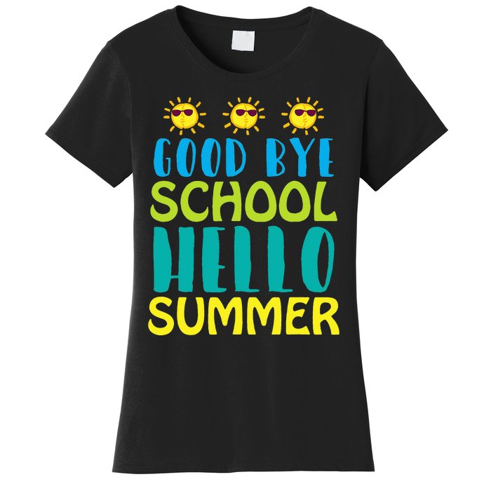 Retro Last Day of School Schools Out for Summer Teacher Women's T-Shirt