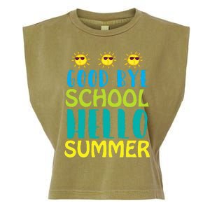 Retro Last Day of School Schools Out for Summer Teacher Garment-Dyed Women's Muscle Tee