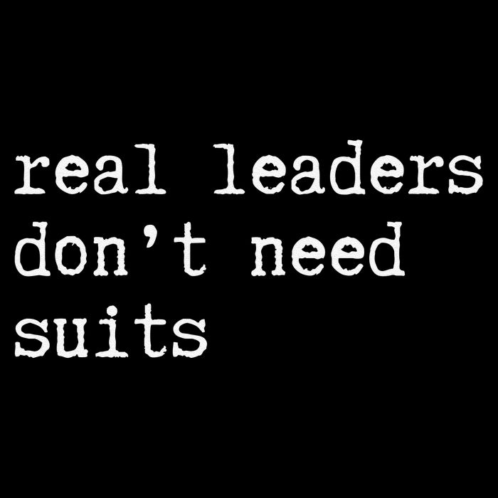 Real Leaders Dont Need Suits Support Ukraine Drawstring Bag