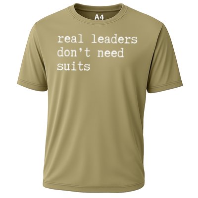 Real Leaders Dont Need Suits Support Ukraine Performance Shirt