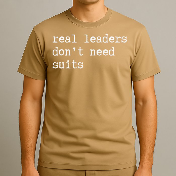 Real Leaders Dont Need Suits Support Ukraine T-Shirt