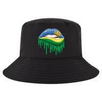 Rwanda Lips Dripping Cool Comfort Performance Bucket Hat