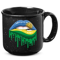 Rwanda Lips Dripping 15oz Campfire Ceramic Mug