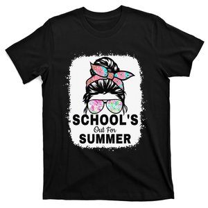 Retro Last Day Of School Schools Out For Summer Teacher T-Shirt