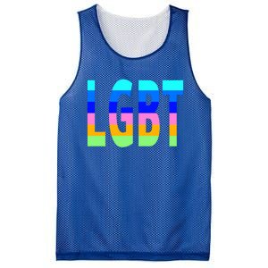 Rainbow Lgbt Equality Gift Mesh Reversible Basketball Jersey Tank