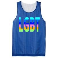 Rainbow Lgbt Equality Gift Mesh Reversible Basketball Jersey Tank