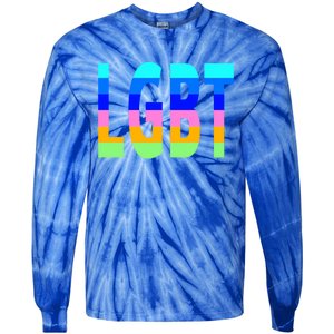 Rainbow Lgbt Equality Gift Tie-Dye Long Sleeve Shirt