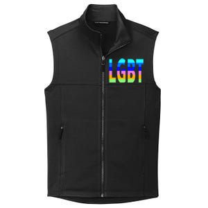 Rainbow Lgbt Equality Gift Collective Smooth Fleece Vest