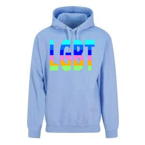 Rainbow Lgbt Equality Gift Unisex Surf Hoodie