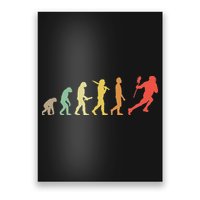 Retro Lacrosse Evolution Gift For Lacrosse Players Poster