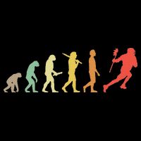 Retro Lacrosse Evolution Gift For Lacrosse Players Poster
