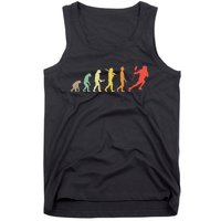 Retro Lacrosse Evolution Gift For Lacrosse Players Tank Top