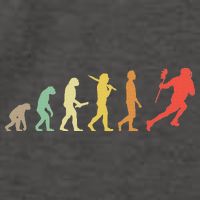 Retro Lacrosse Evolution Gift For Lacrosse Players Vector Backpack