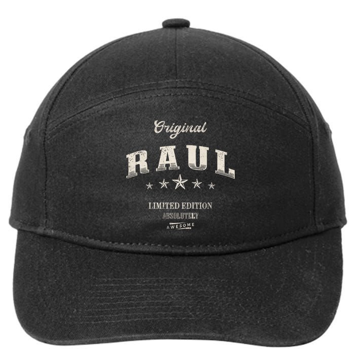 Raul Limited Edition 7-Panel Snapback Hat