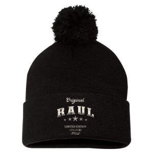 Raul Limited Edition Pom Pom 12in Knit Beanie