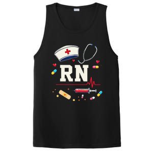 Rn Life Essentials Rn Nurse Life Gift Idea PosiCharge Competitor Tank