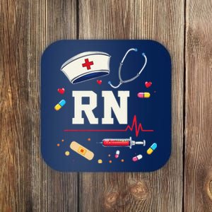 Rn Life Essentials Rn Nurse Life Gift Idea Coaster