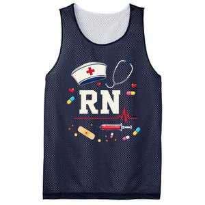 Rn Life Essentials Rn Nurse Life Gift Idea Mesh Reversible Basketball Jersey Tank