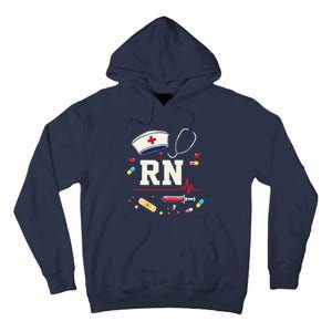 Rn Life Essentials Rn Nurse Life Gift Idea Tall Hoodie