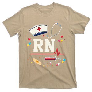 Rn Life Essentials Rn Nurse Life Gift Idea T-Shirt