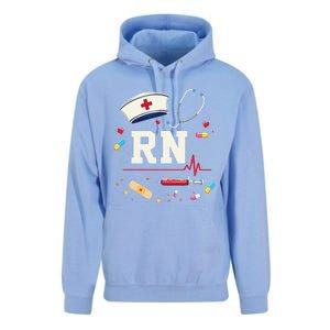 Rn Life Essentials Rn Nurse Life Gift Idea Unisex Surf Hoodie