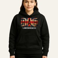 Raf Lakenheath England Airforce Vintage Distressed Hoodie