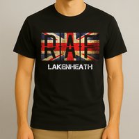 Raf Lakenheath England Airforce Vintage Distressed T-Shirt
