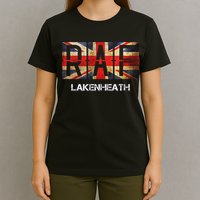 Raf Lakenheath England Airforce Vintage Distressed T-Shirt