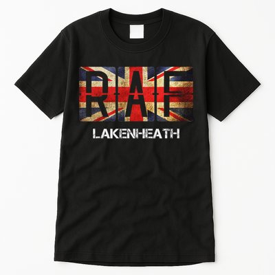 Raf Lakenheath England Airforce Vintage Distressed Tall T-Shirt