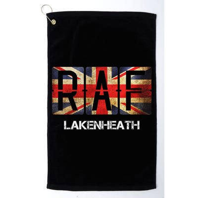 Raf Lakenheath England Airforce Vintage Distressed Golf Towel