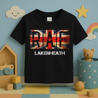 Raf Lakenheath England Airforce Vintage Distressed Toddler T-Shirt