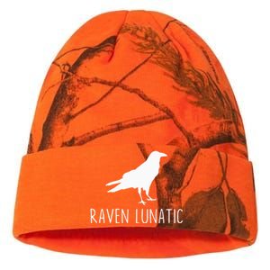 Raven Lunatic Funny Goth Bird Lover Halloween Party Gift Kati Licensed 12" Camo Beanie