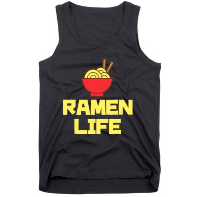 Ra Life Featuring Tasty Japanese Noodle Bowl Tank Top